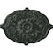 Ekena Millwork Pesaro Ceiling Medallion, Hand-Painted Painted Turtle Crackle, 36"W x 26"H x 1 1/2"P CM36X26PEPTC - alternate 1